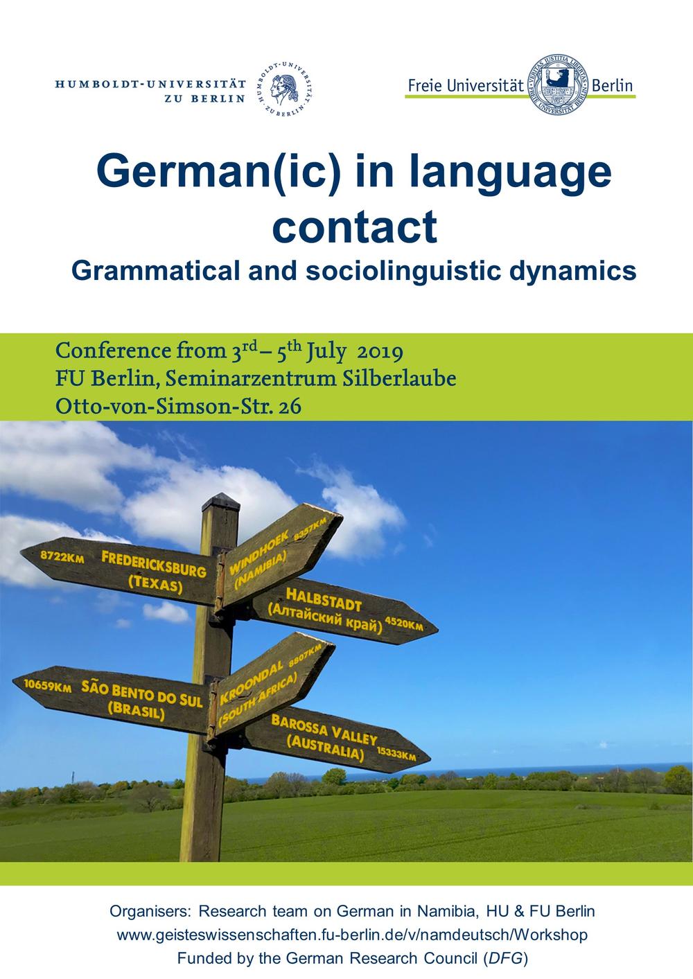 German(ic) in language contact