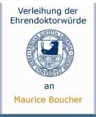 Maurice Boucher - Ehrenpromotion am 04.12.1954