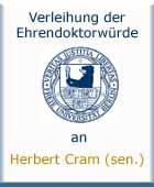 Herbert Cram (sen.) - Ehrenpromotion am 01.10.1963