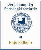 Hajo Holborn - Ehrenpromotion am 05.07.1967