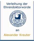 Alexander Kreuter - Ehrenpromotion am 29.11.1966