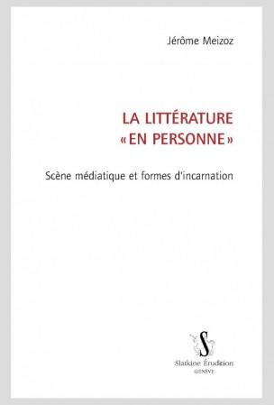 Jerome Meizoz Buchcover La litterature