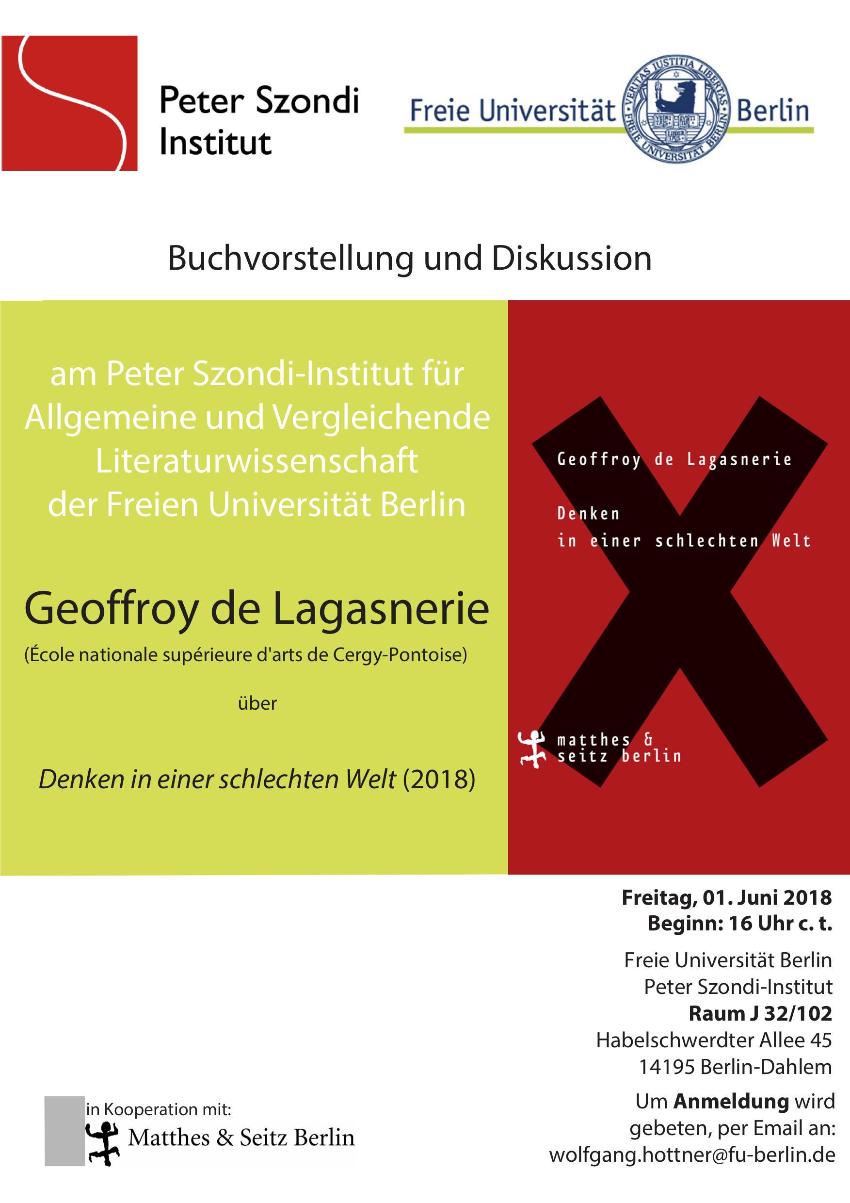 Denken in einer schlechten Welt