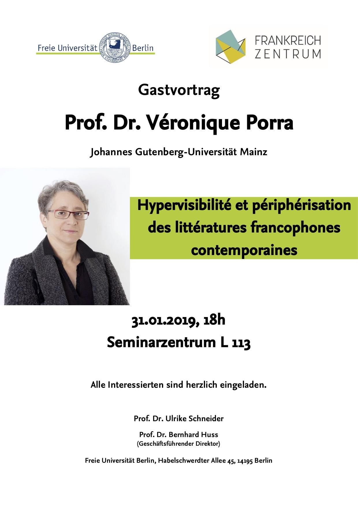 Plakat Véronique Porra