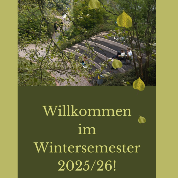 Wilkommen im Wintersemester 2025/2026!
