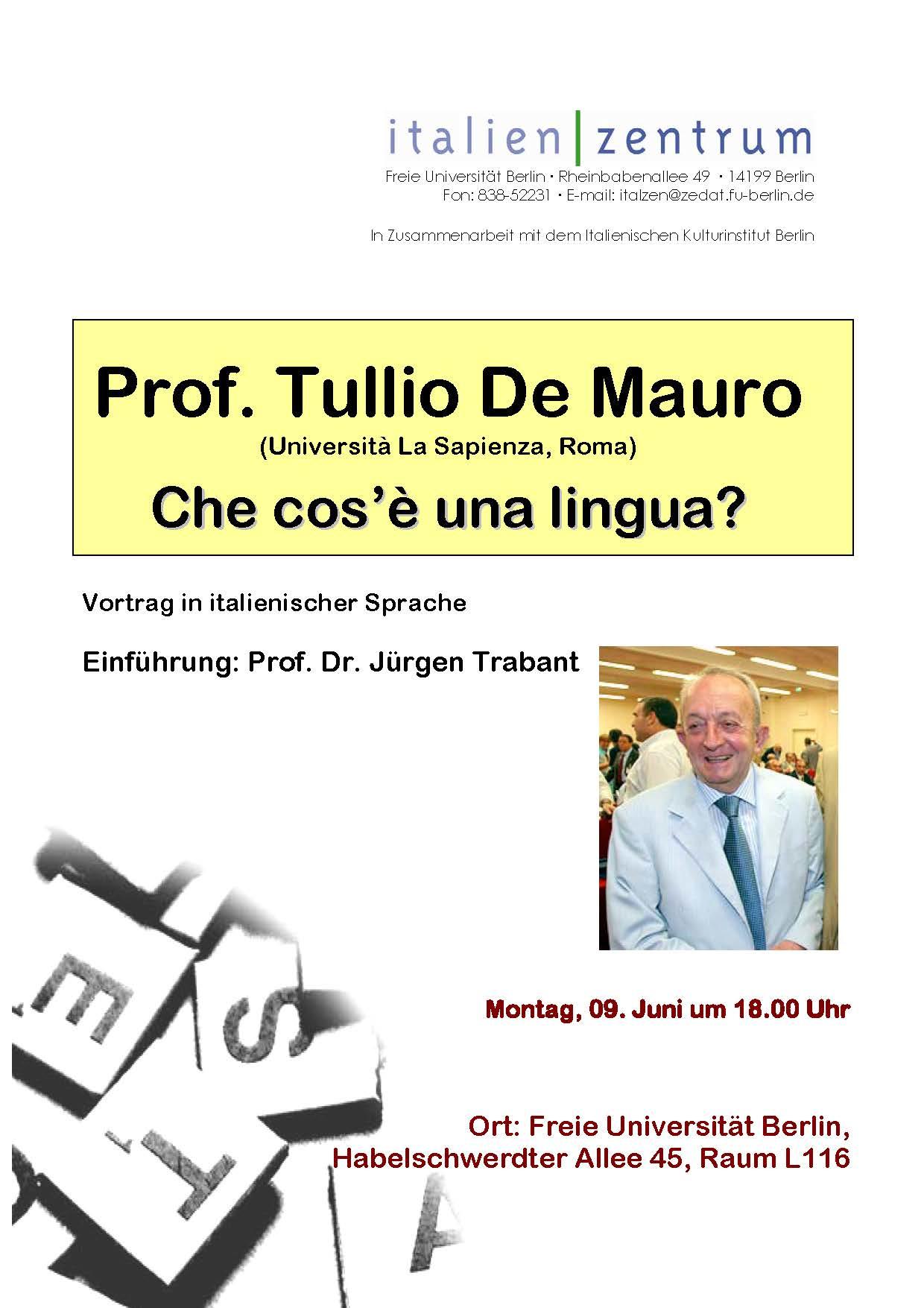 Flyer De Mauro