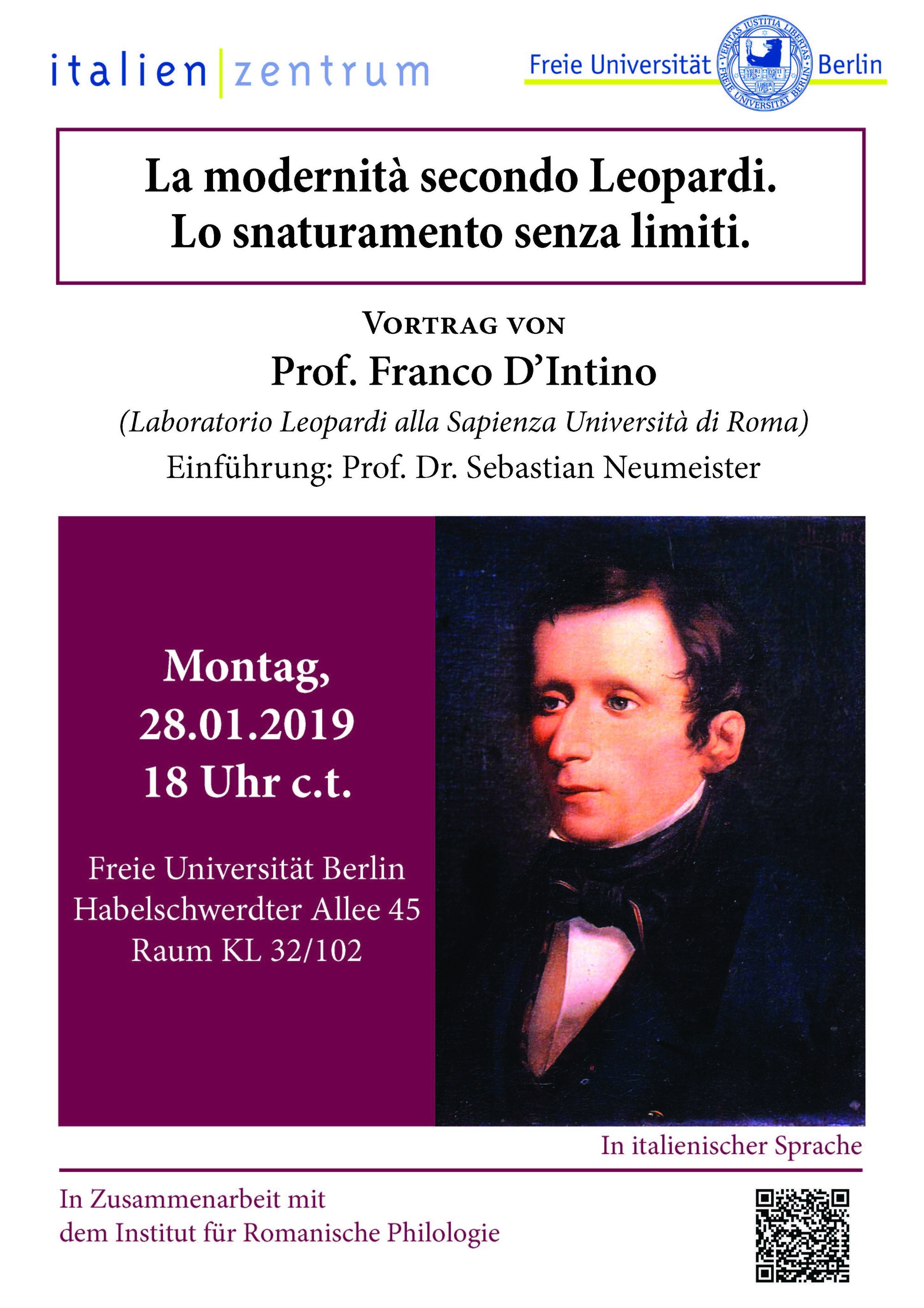 Flyer D´intino Leopardi
