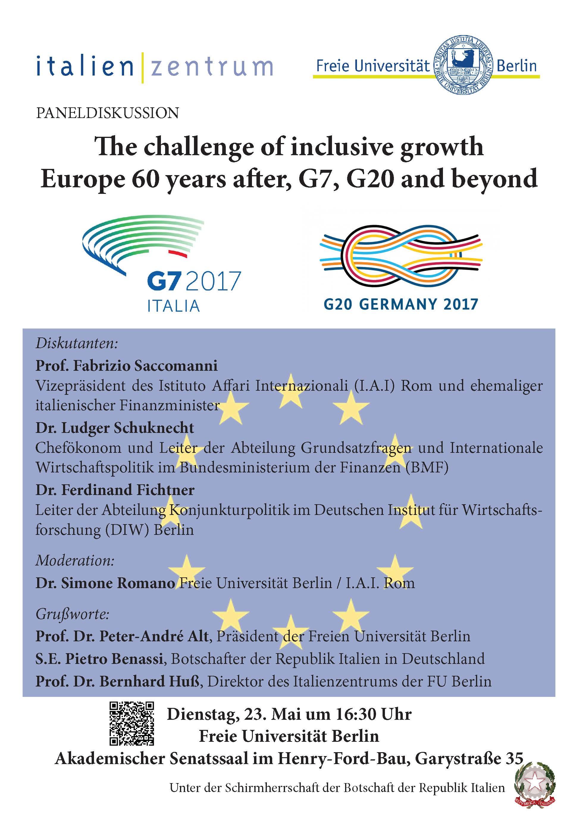 Flyer Paneldiskussion 23.05.