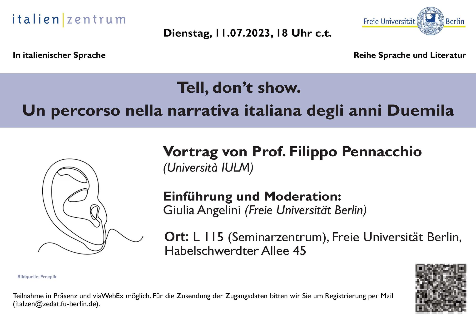 Flyer Filippo Pennacchio