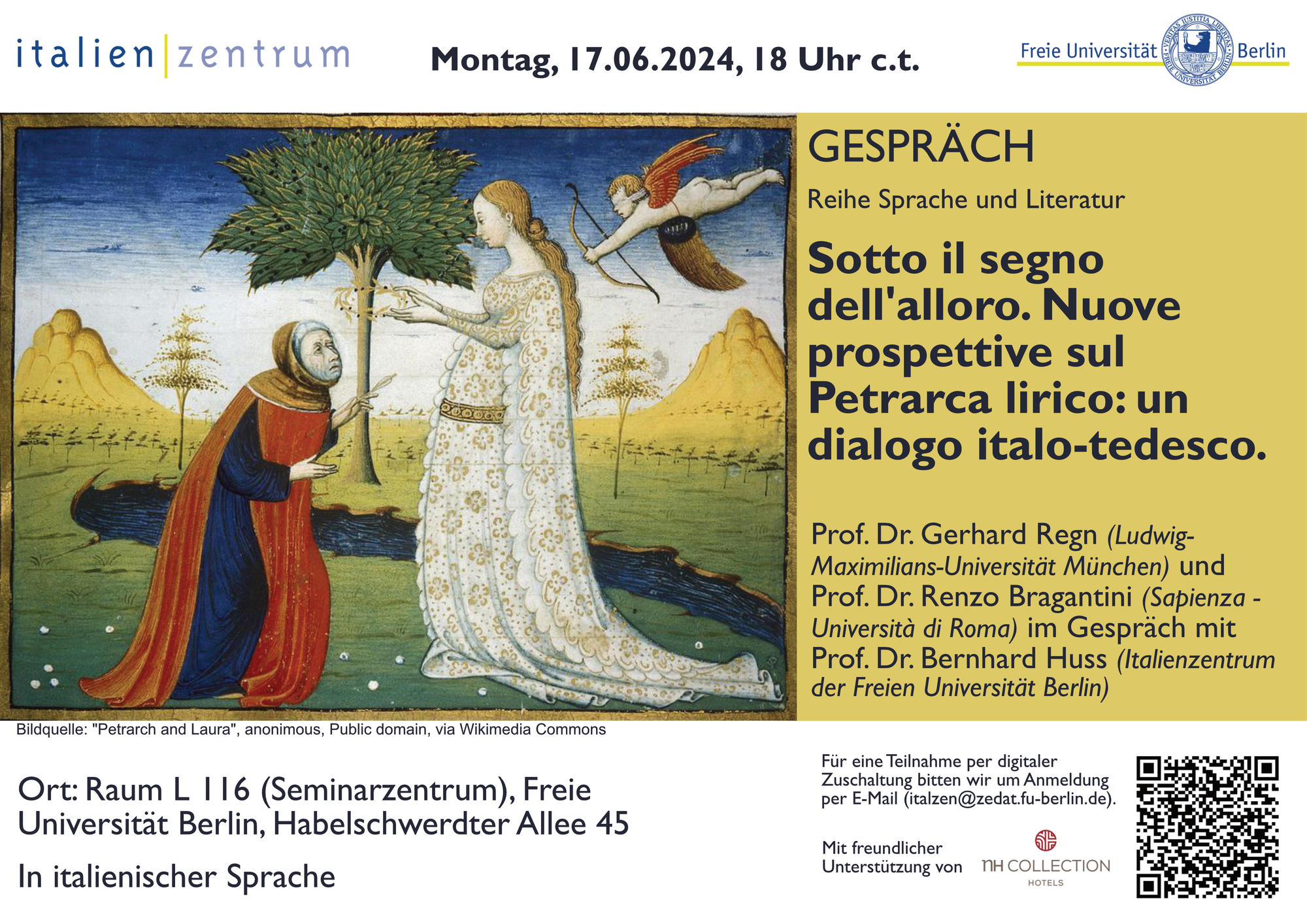 Sotto il segno dell'alloro Flyer