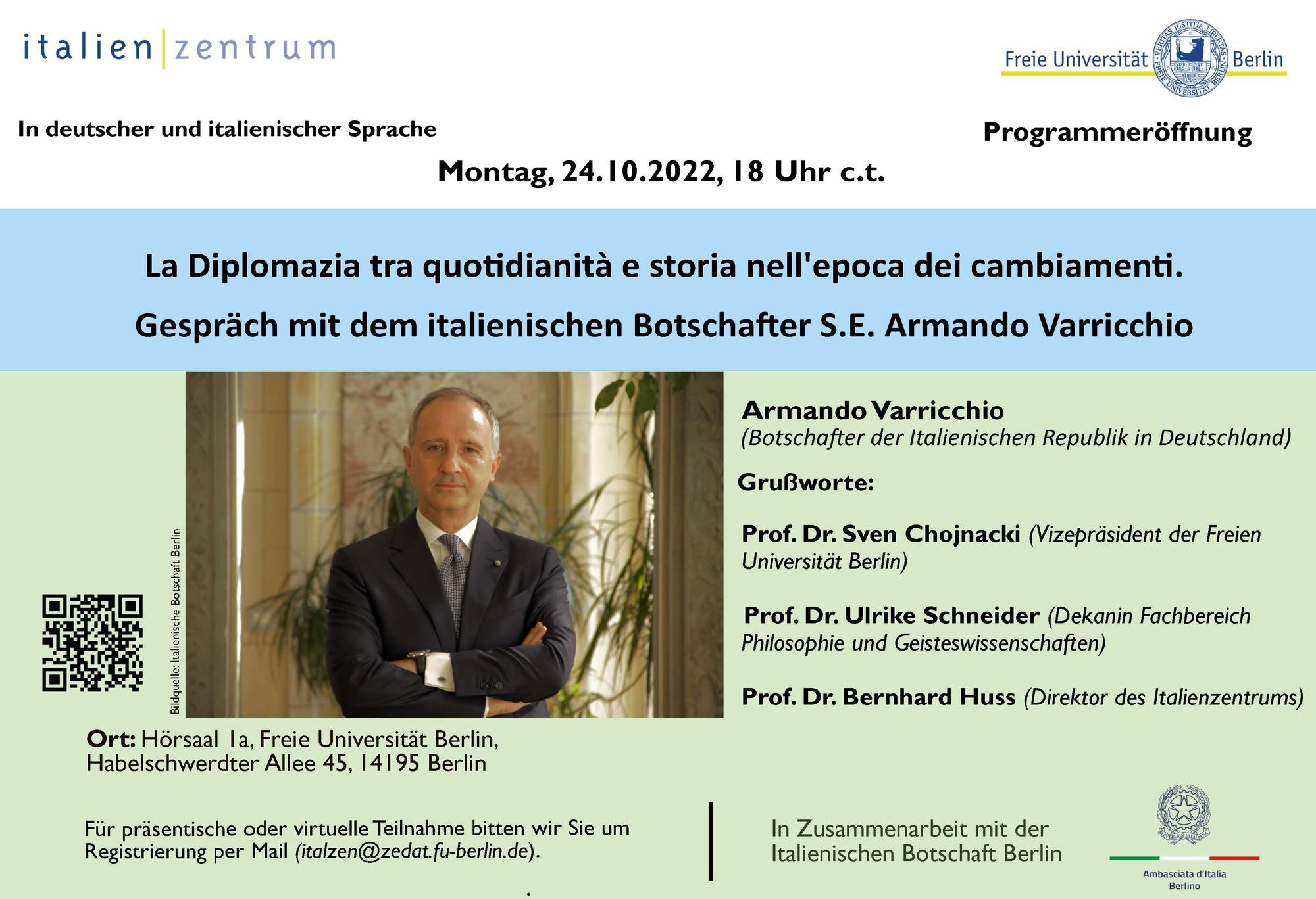 Flyer Ambasciatore Varricchio