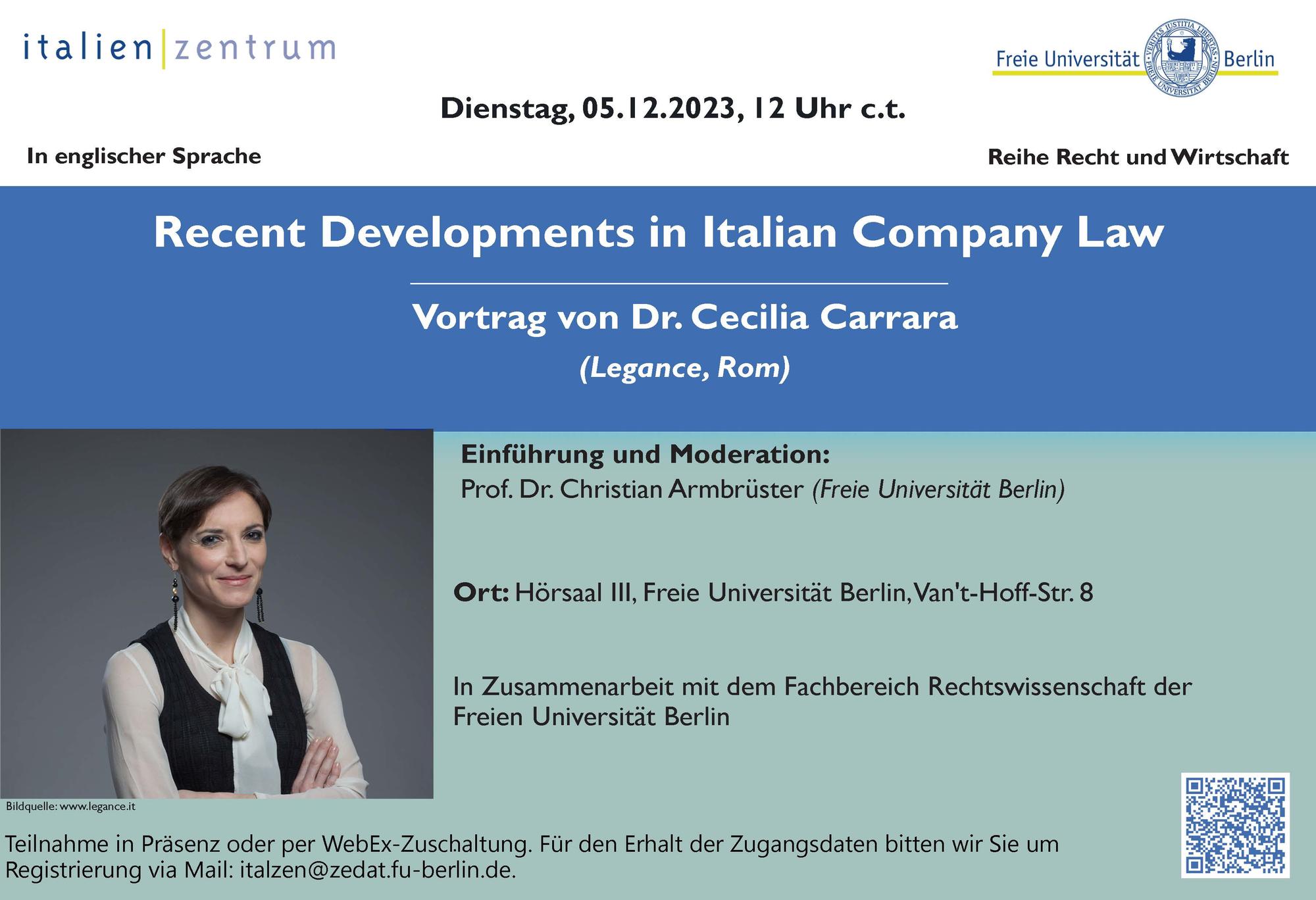 Flyer Cecilia Carrara