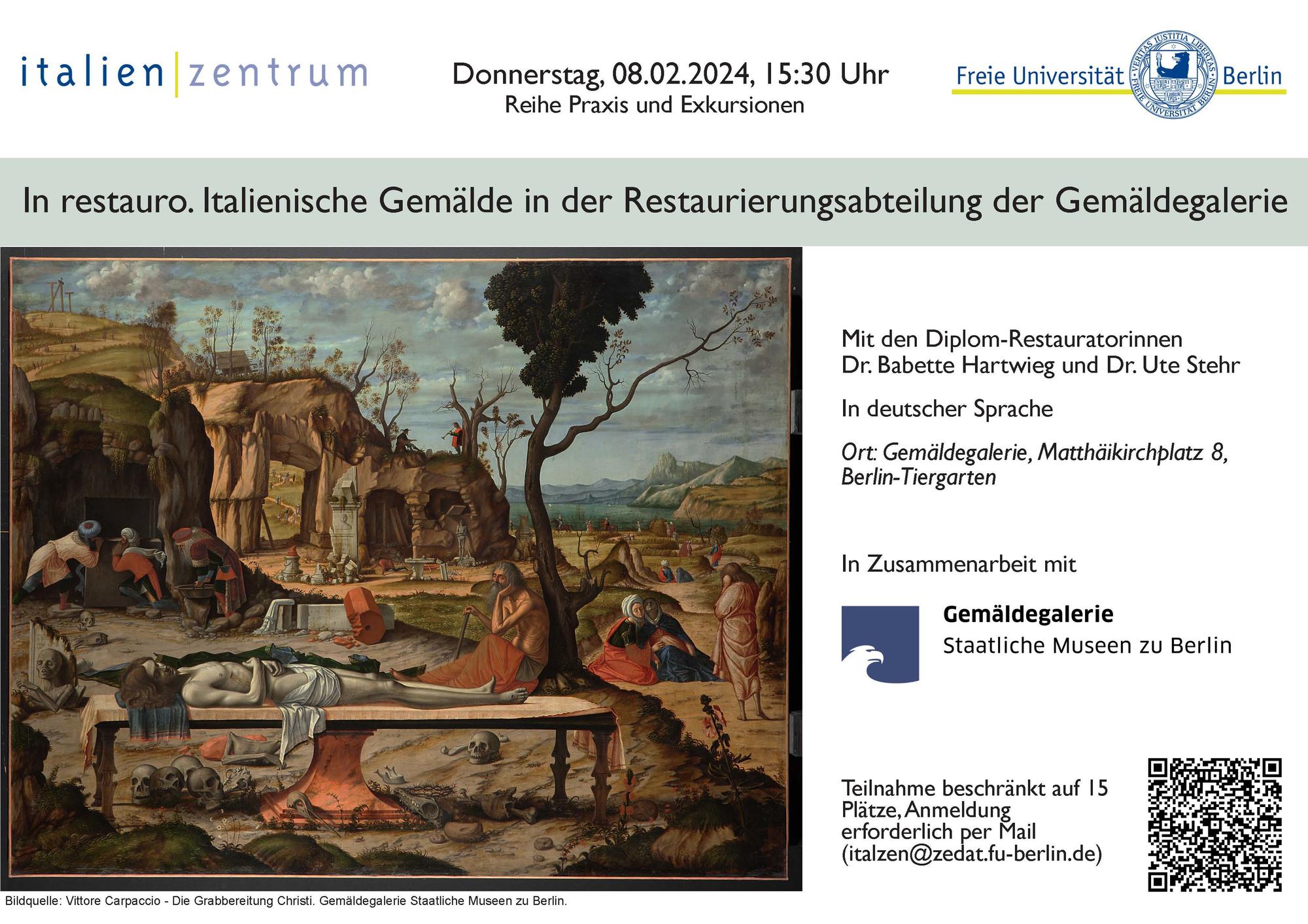 Flyer Restaurierungswerkstatt