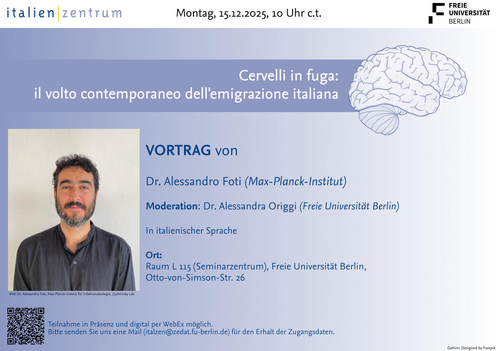 Cervelli in fuga-Flyer