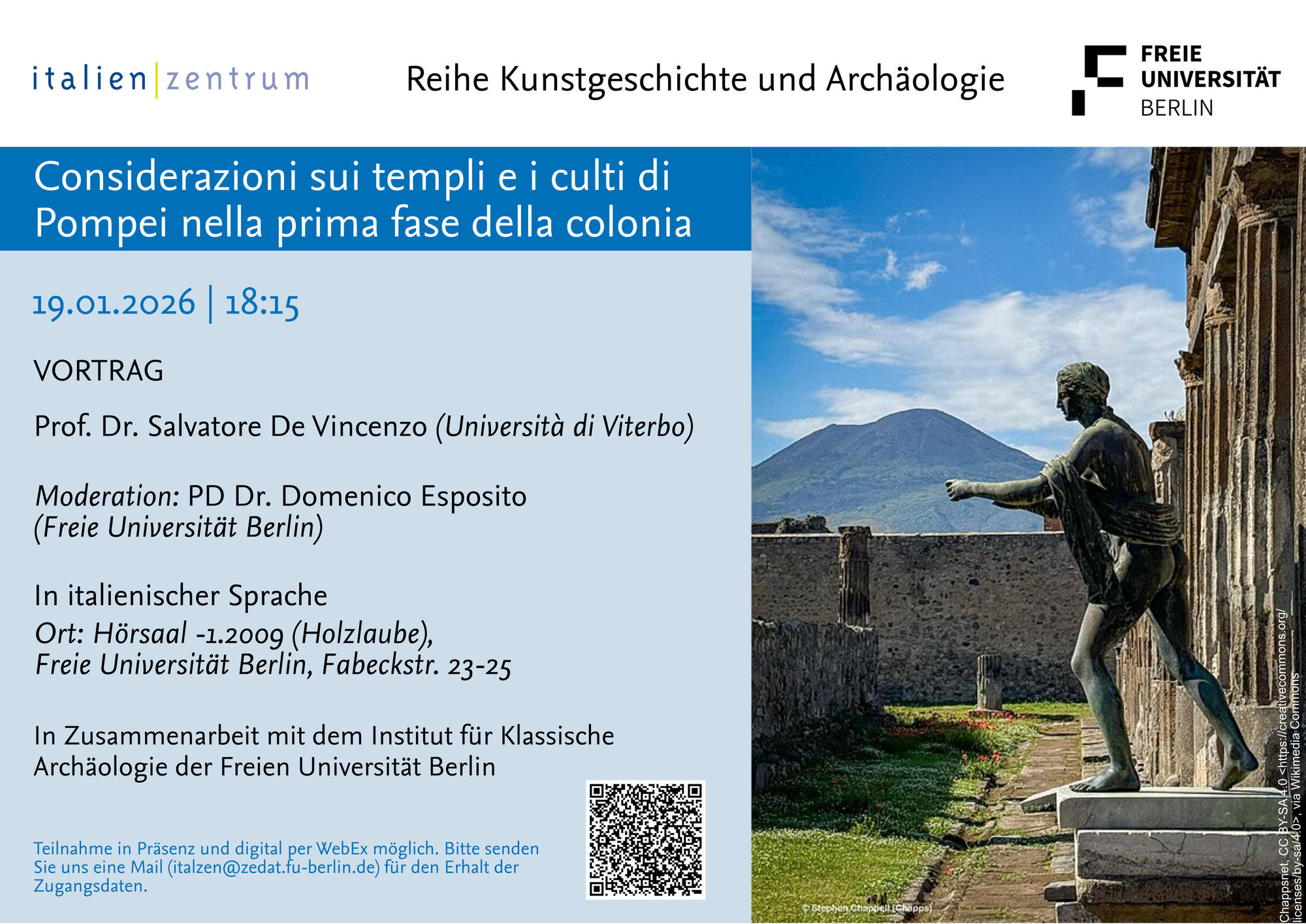 Considerazioni sui templi-Flyer