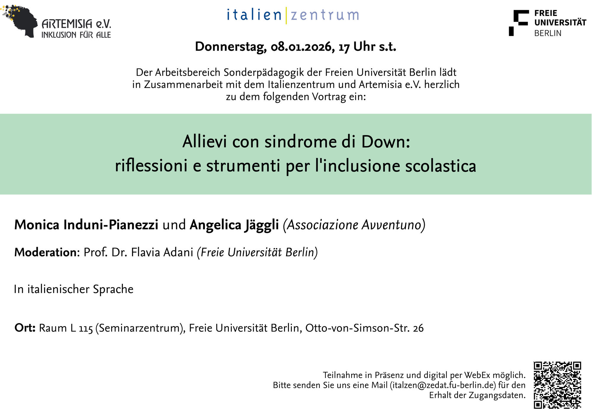 Allievi con sindrome di Down-Flyer