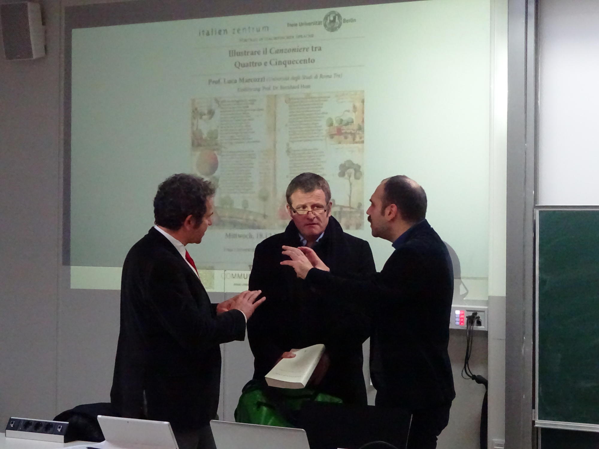 Illustrare il canzoniere tra Quattro e Cinquecento. Vortrag von Prof