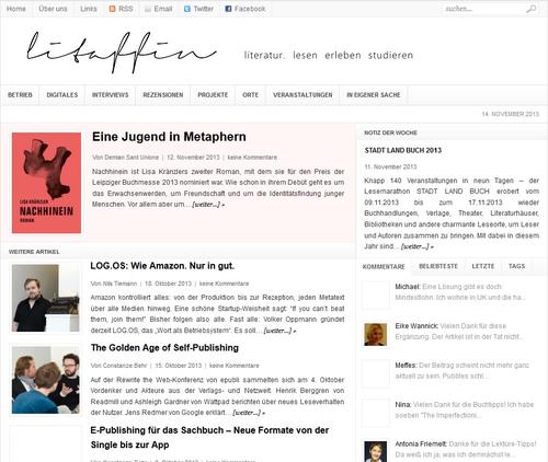 Startseite von litaffin.de