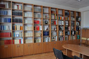 Die Wolfgang-Jeske-Bibliothek des Brecht-Zentrums in Zhytomyr.