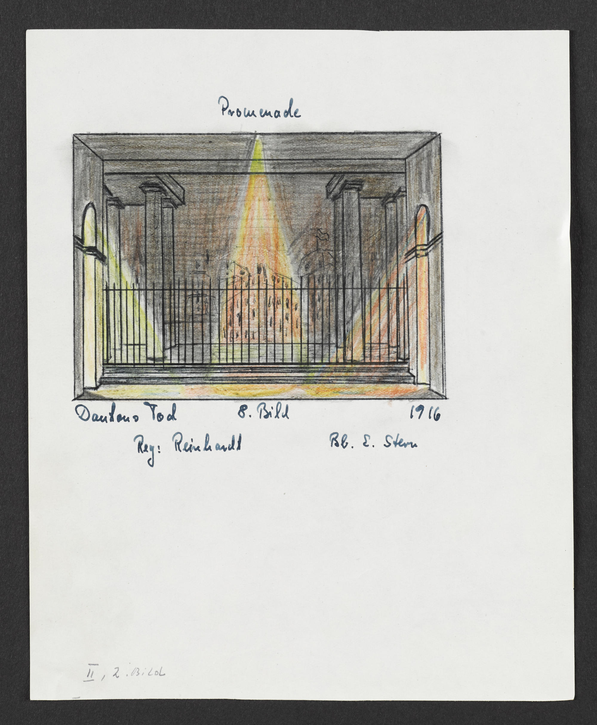 Dantons Tod - Skizze von Christof Bitter, Bild 8