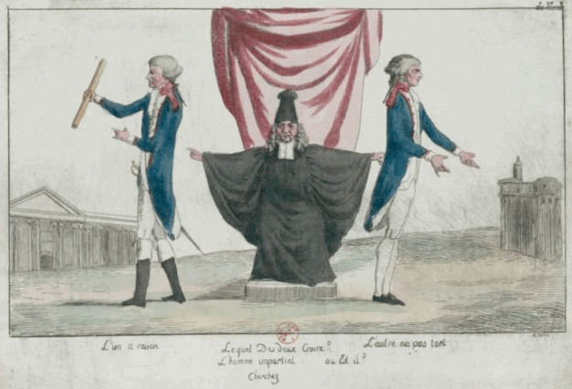 L'un a raison, l'autre n'a pas tort, lequel des deux croire? L'homme impartial, ou est-il? Cherchez