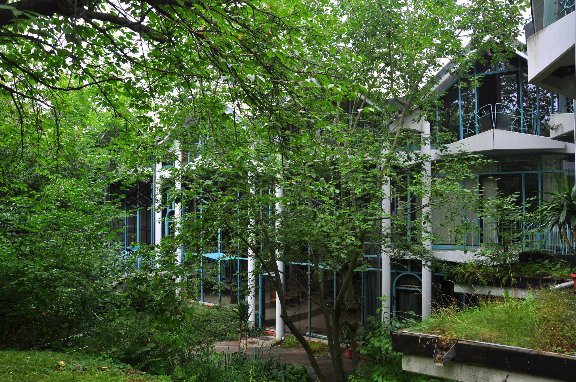 Gartenansicht des Instituts