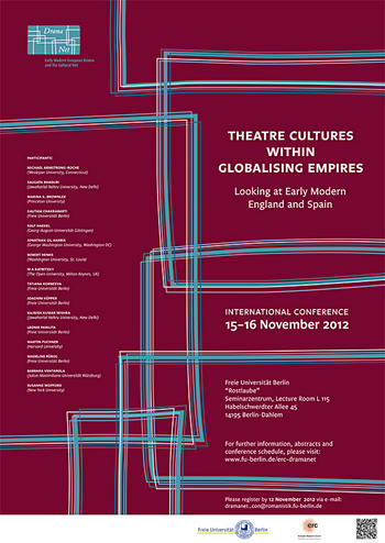 Theatre Cultures 2012