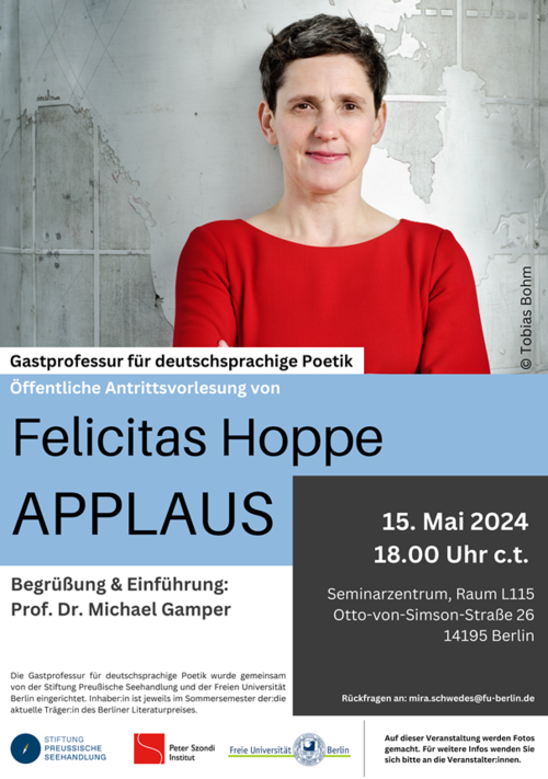 Plakat F. Hoppe