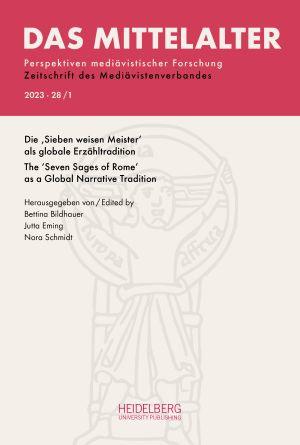Cover: Die 'Sieben weisen Meister' als globale Erzähltradition
