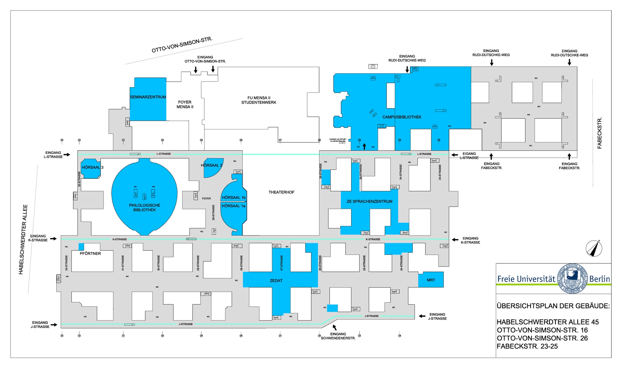 Raumplan Rost-, Silber- und Holzlaube