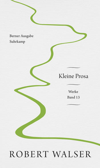 Cover: Robert Walser. Kleine Prosa