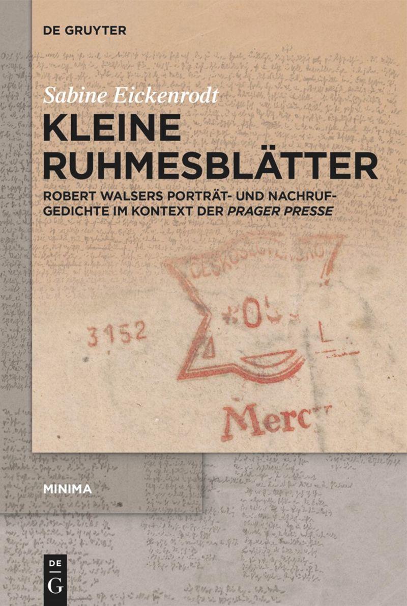 Buchcover: Kleine Ruhmesblätter