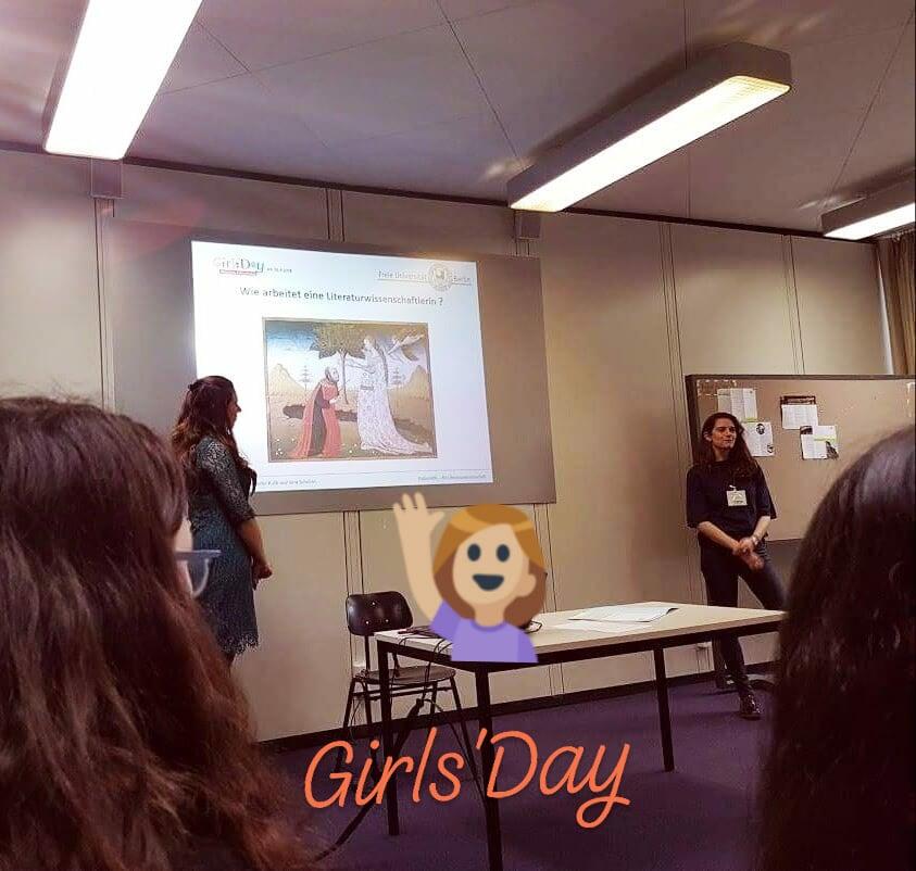Die Italianistik beim Girls' Day 2018