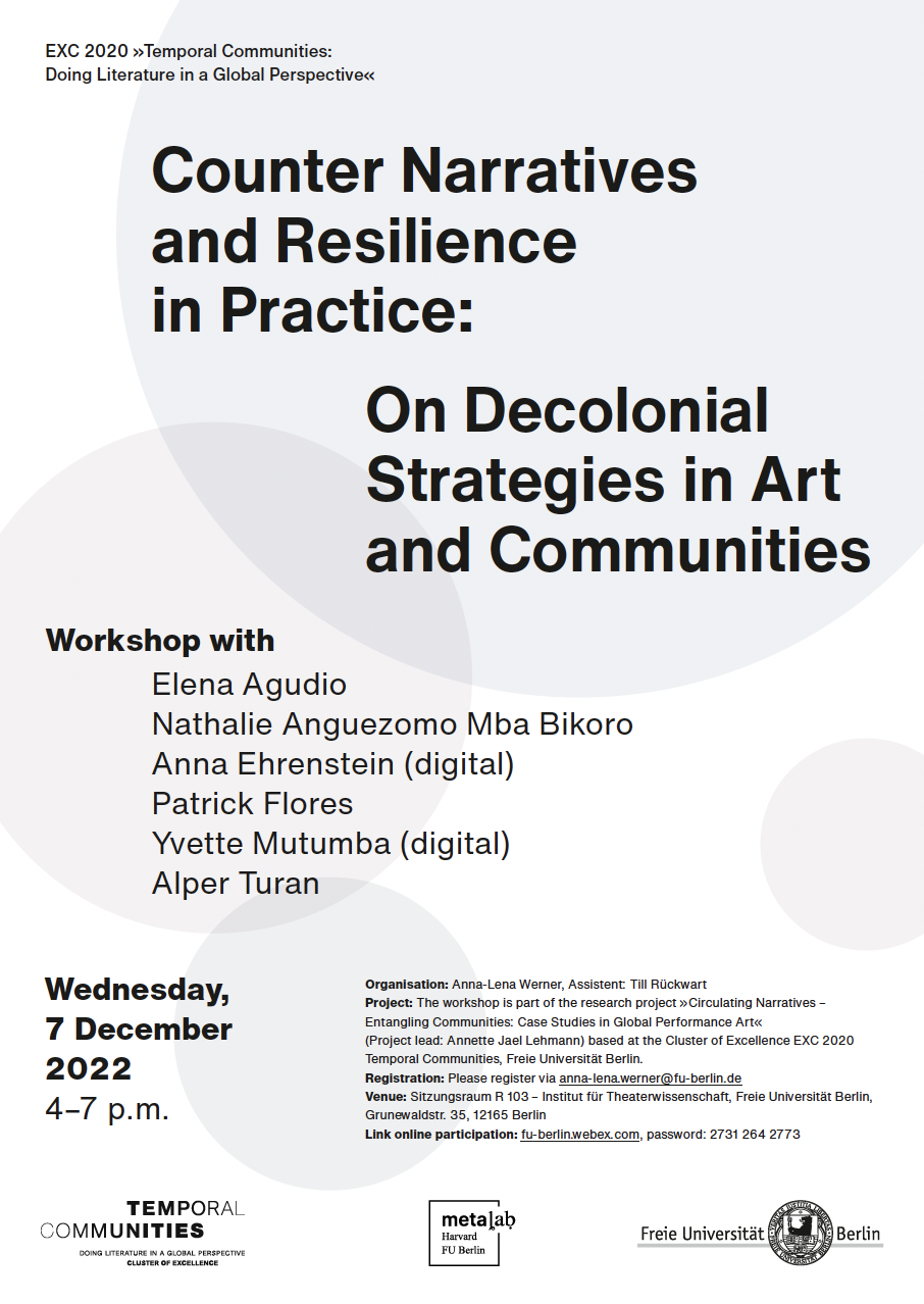 Counter Narratives and Resilience