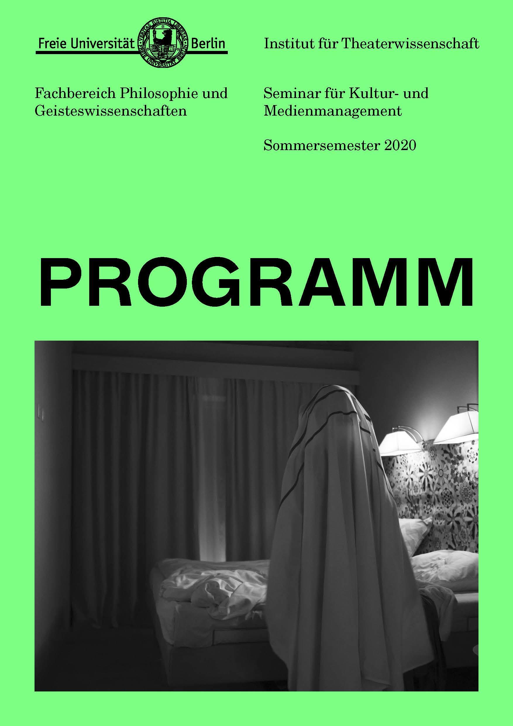 KMM Programmflyer SoSe 2020