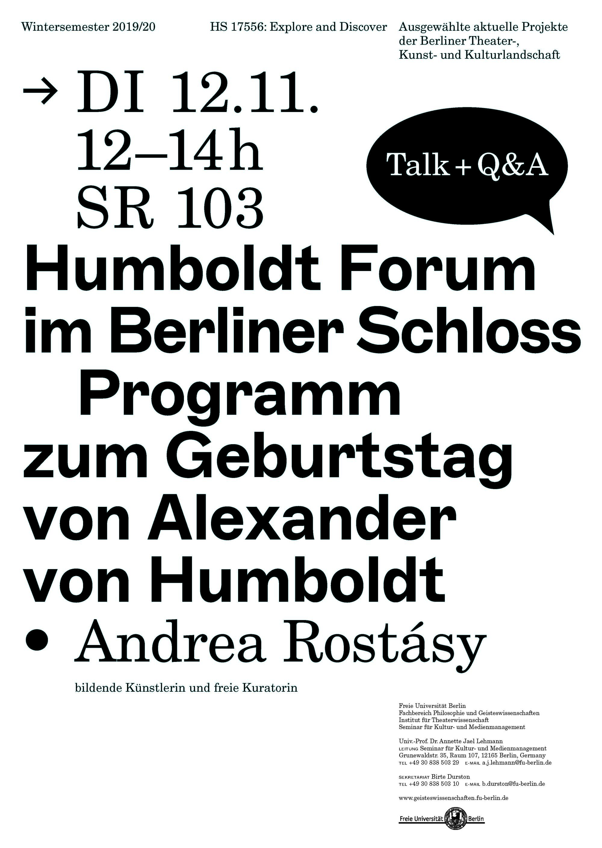 Veranstaltungsplakat